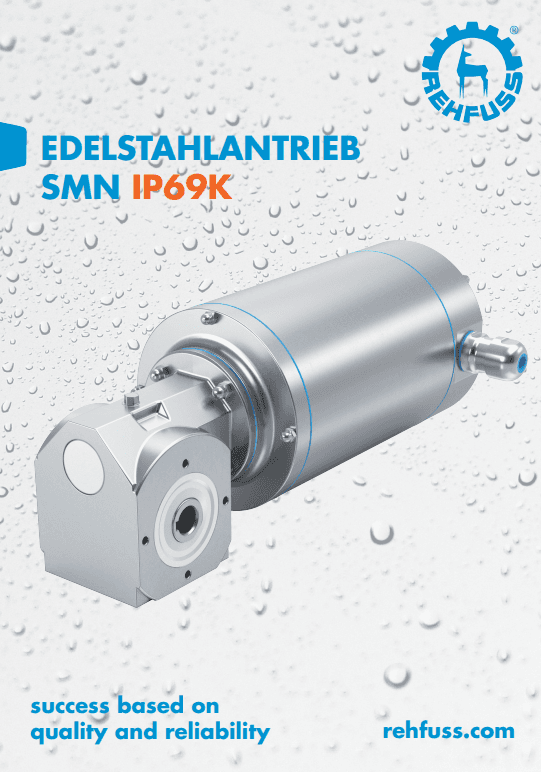 Edelstahantrieb SMN IP69K